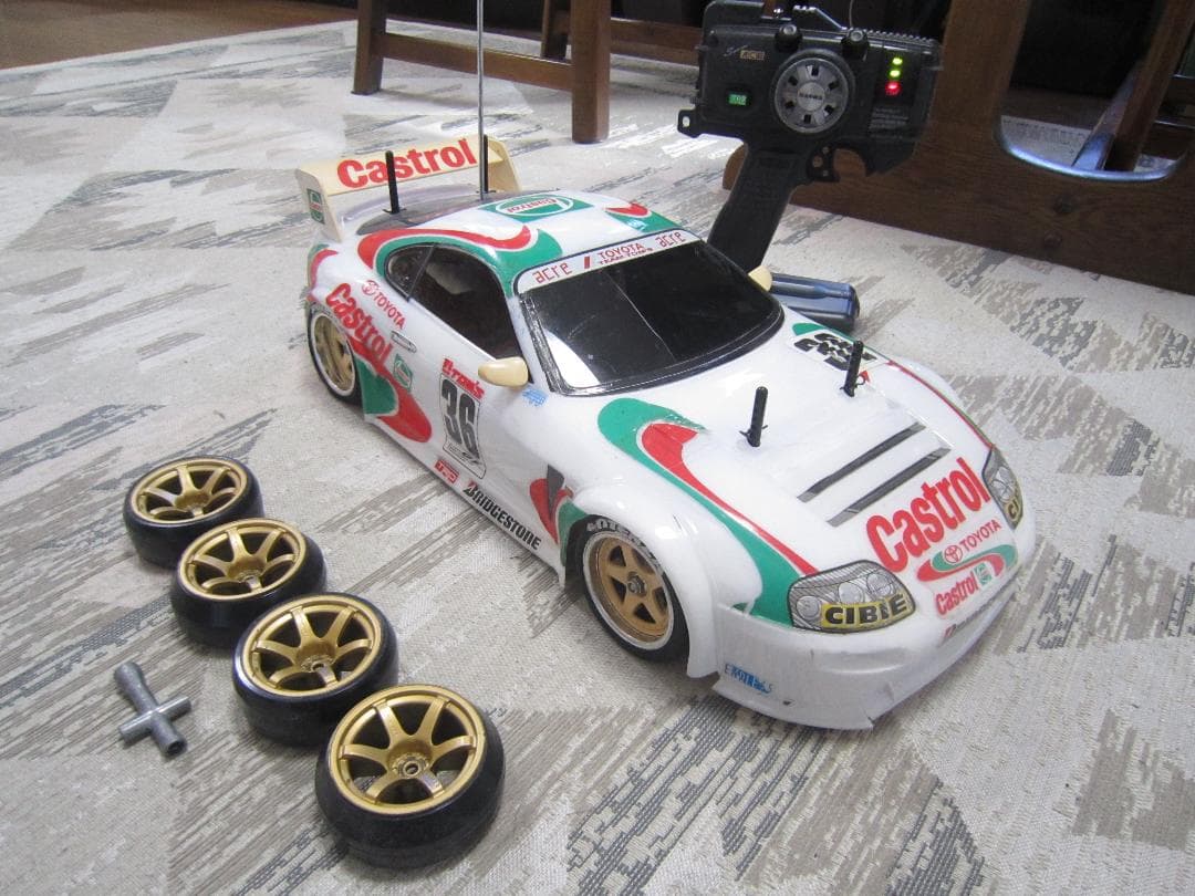 元グリンベレーのクック 完全動作品 1/10 タミヤ TA02ワイド