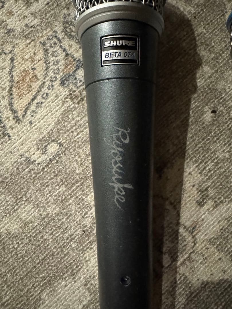 SHURE BETA 57A 純正58グリル付 ダイナミックマイク 2本セット