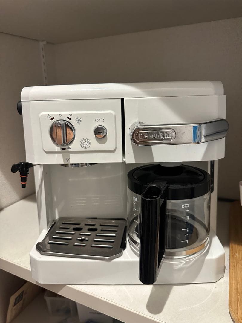 N*I様 デロンギ コンビコーヒーメーカー BCO410J-B ホワイト