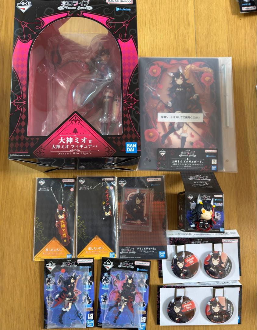一番くじ ホロライブ 大神ミオ フィギュア 10点 まとめ売り 新品 未開封