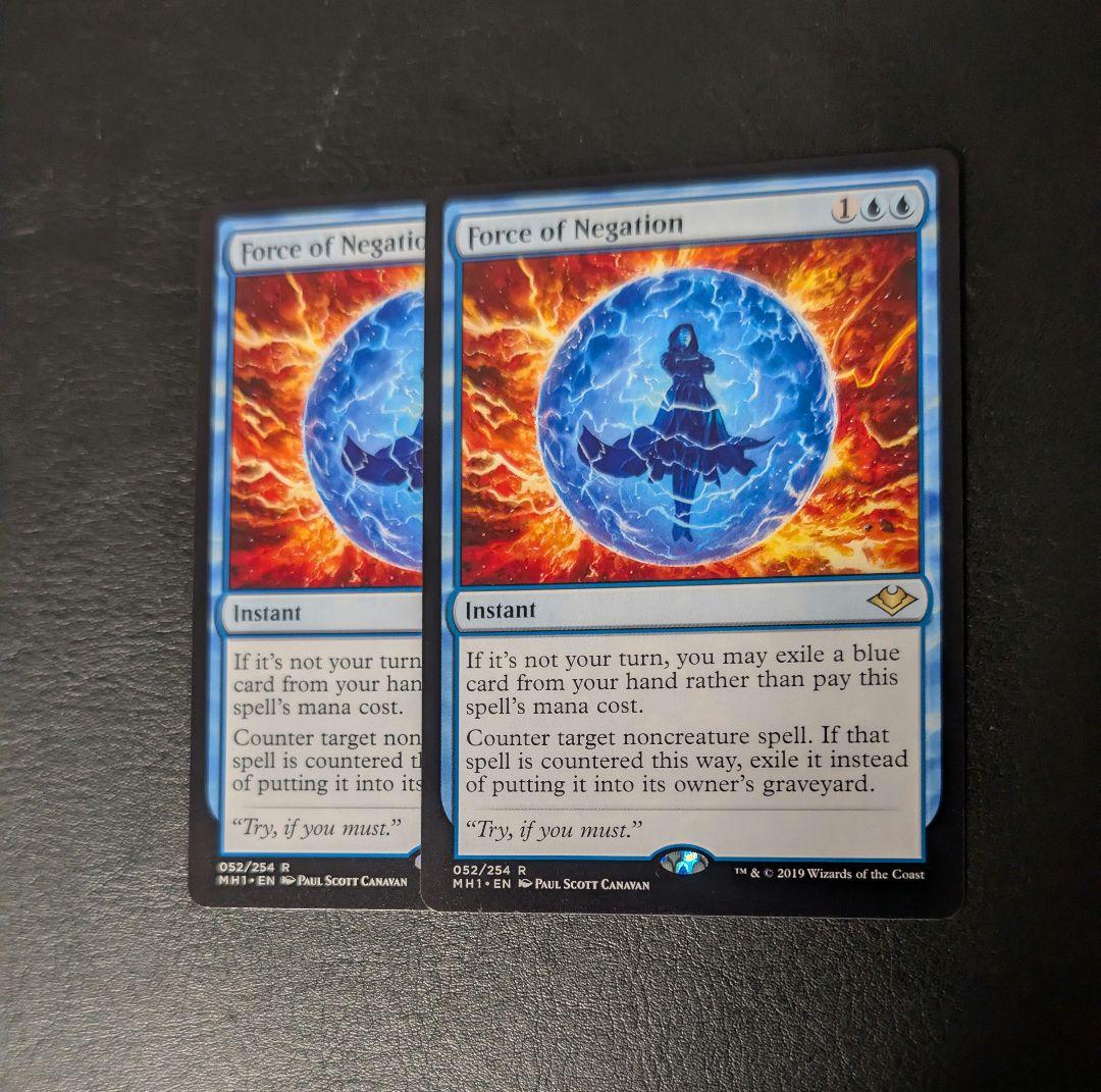 MTG 否定の力/Force of Negation 英語版2枚セット