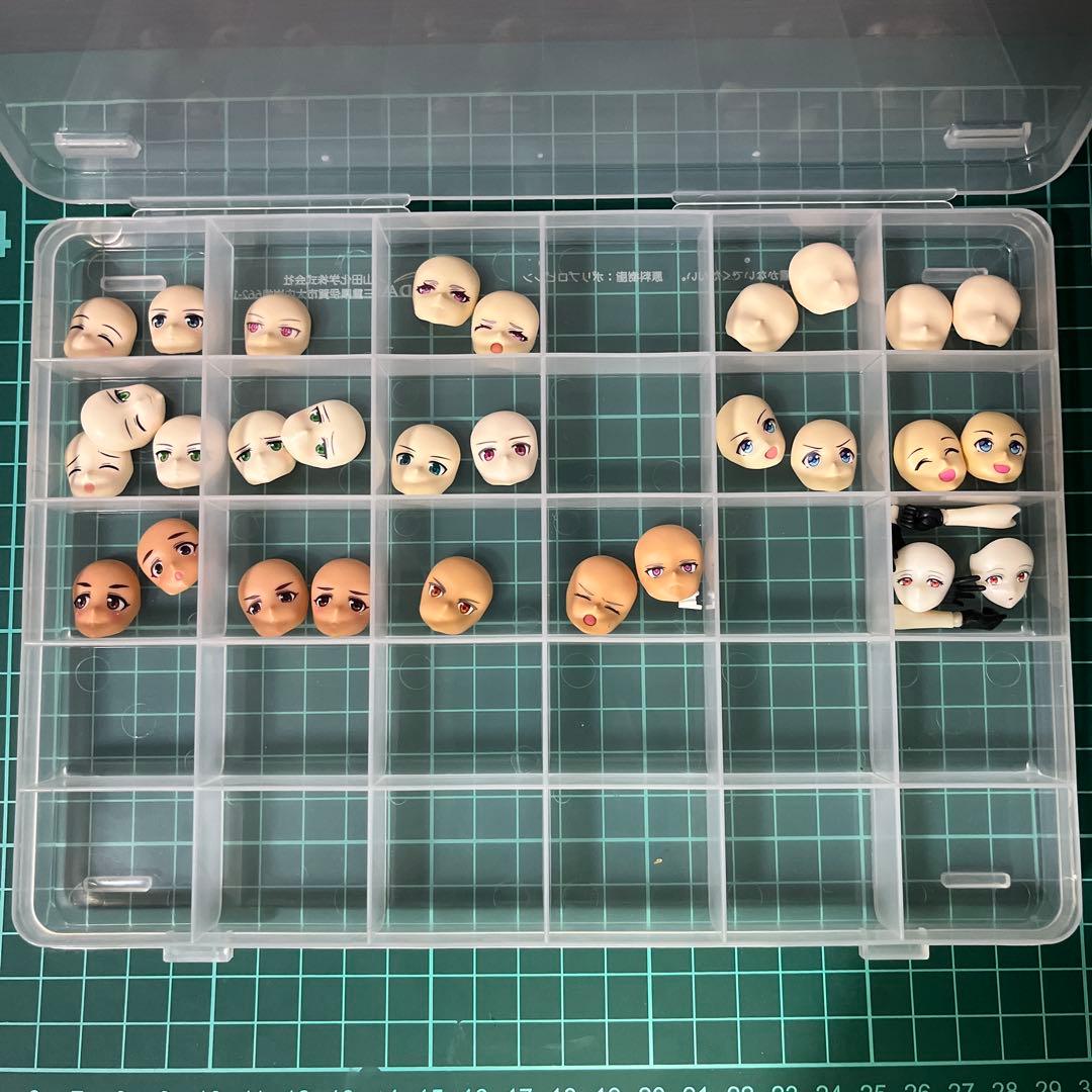 【まとめ売り】30MS 完成品 髪・フェイス・手首パーツ等 デカール ジャンク