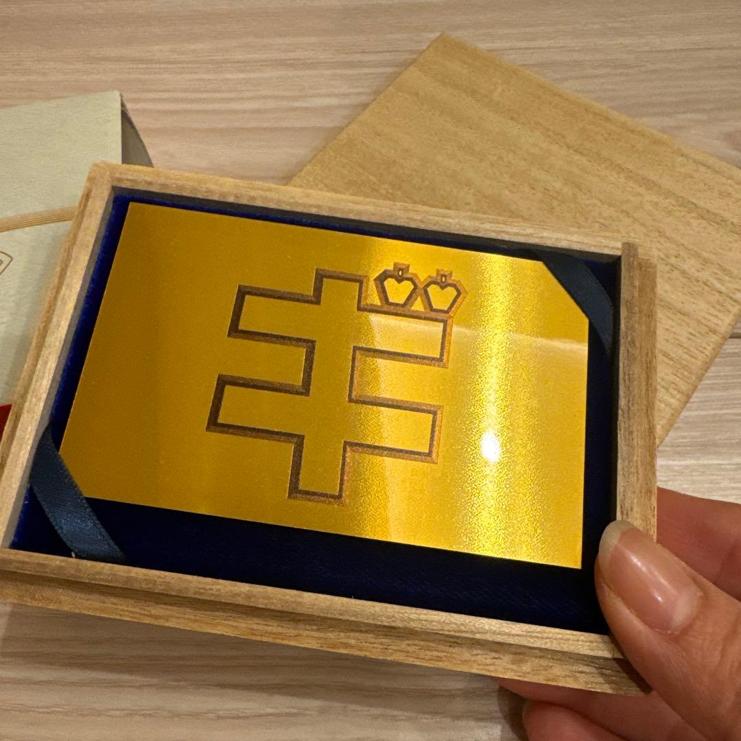 三菱マテリアル　さまぁ〜ずの神ギ問　純金カード0.5g