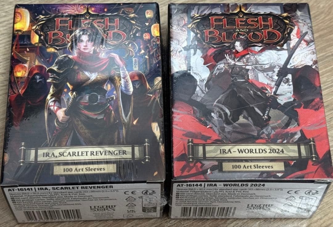 Flesh and Blood 5周年アイラ スリーブ 日英セット