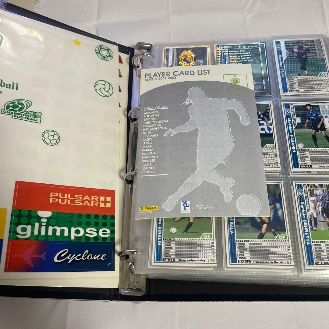 wccf footista 2001-2002 フルコンプ　バインダー