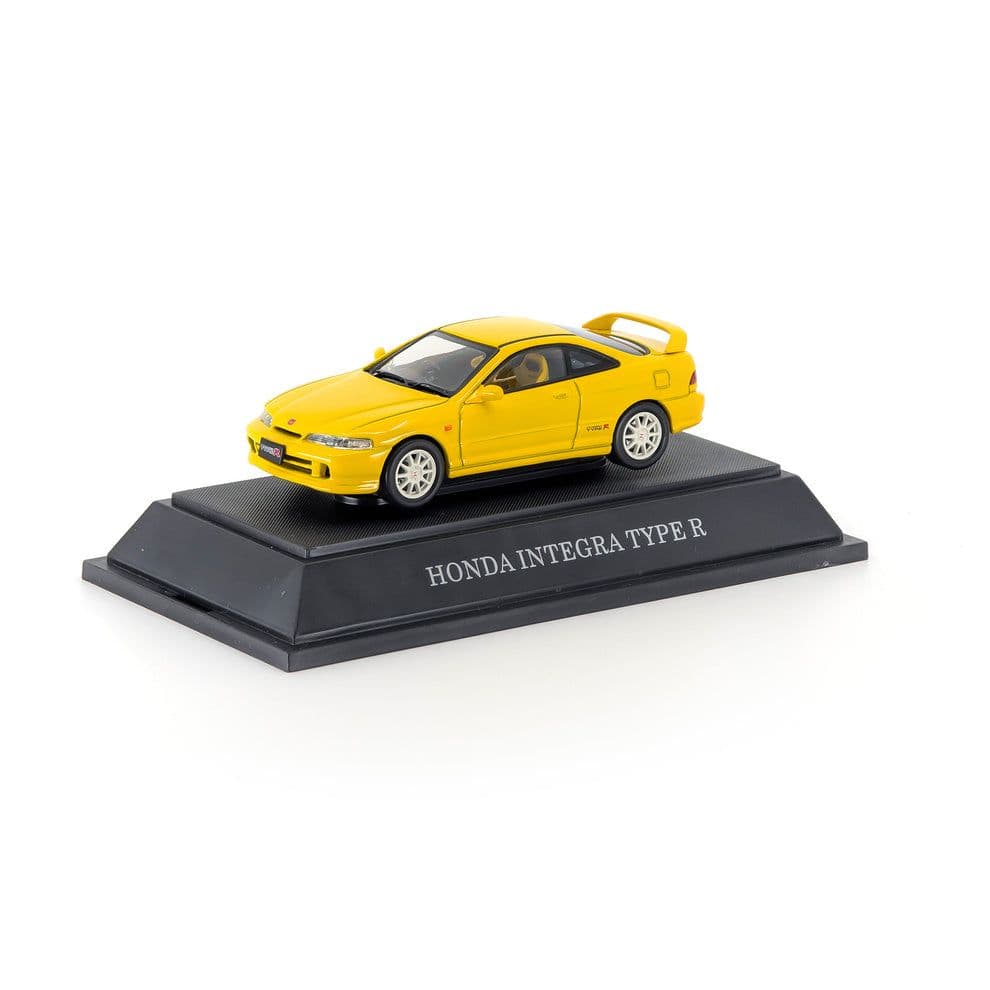 ミニカー EBBRO 1/43 HONDA INTEGRA TYPE-R YELLOW