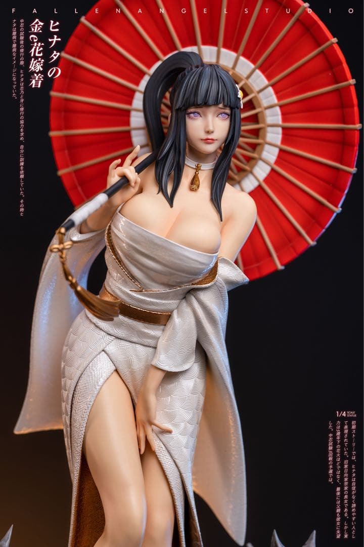 正規品　ナルト　日向ヒナタ　1/4 海外ガレージキット　スタチュー