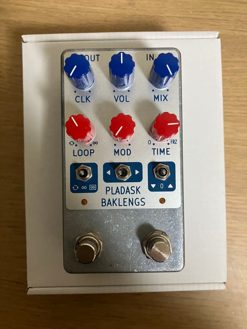 ギター Pladask Elektrisk Baklengs