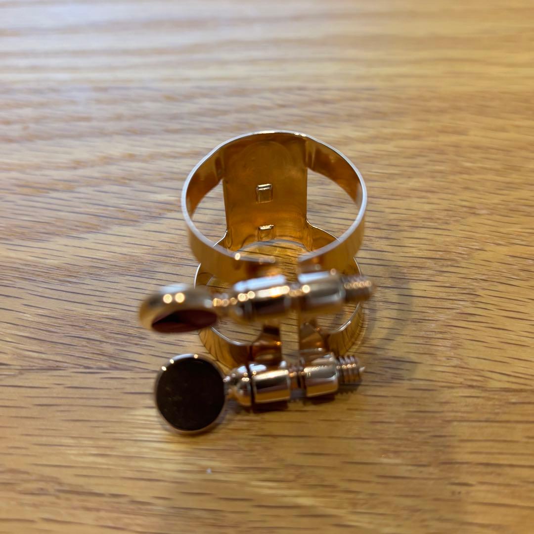 BUZZ E♭クラリネットリガチャー ピンクゴールド PGP　エスクラリネット