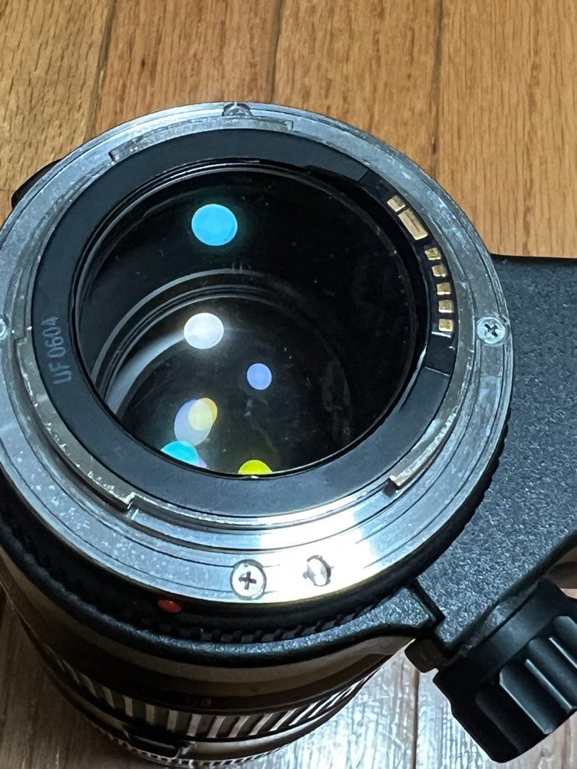 ジャンク品 CANON 80-200mmズームレンズ AF機能付き 1:2.8L