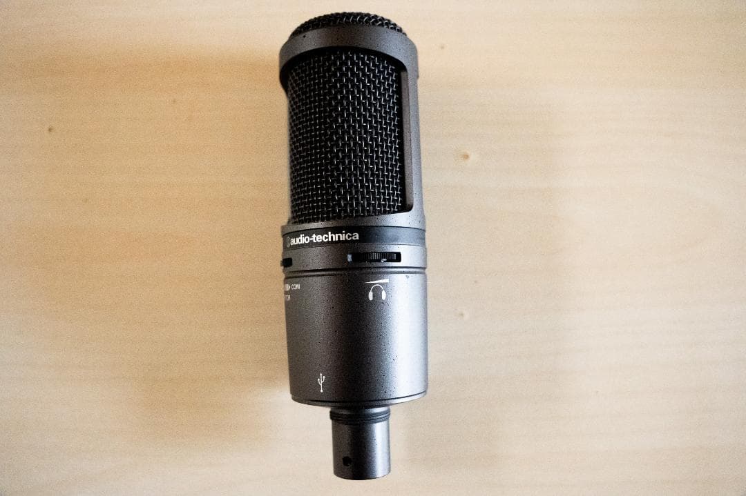 【美品】AUDIO-TECHNICA 　AT2020USB+ コンデンサマイク