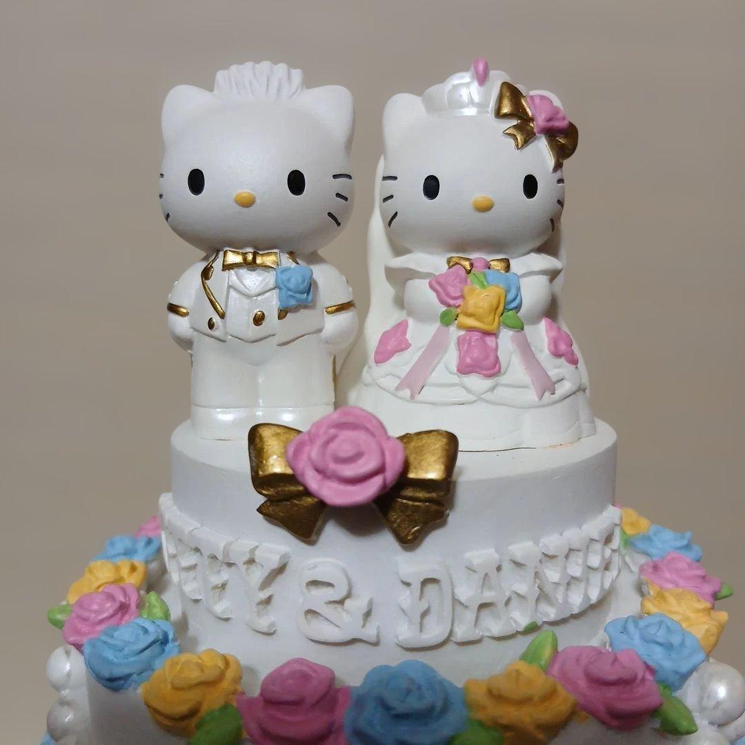 ハローキティ♡ダニエル　ウェディング オルゴール【希少レア】