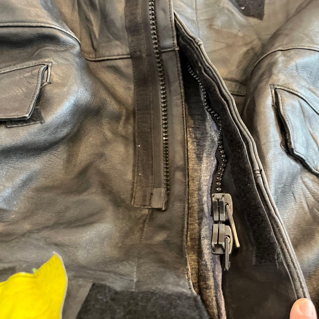 ヴィンテージ　ファイヤーマンレザージャケット