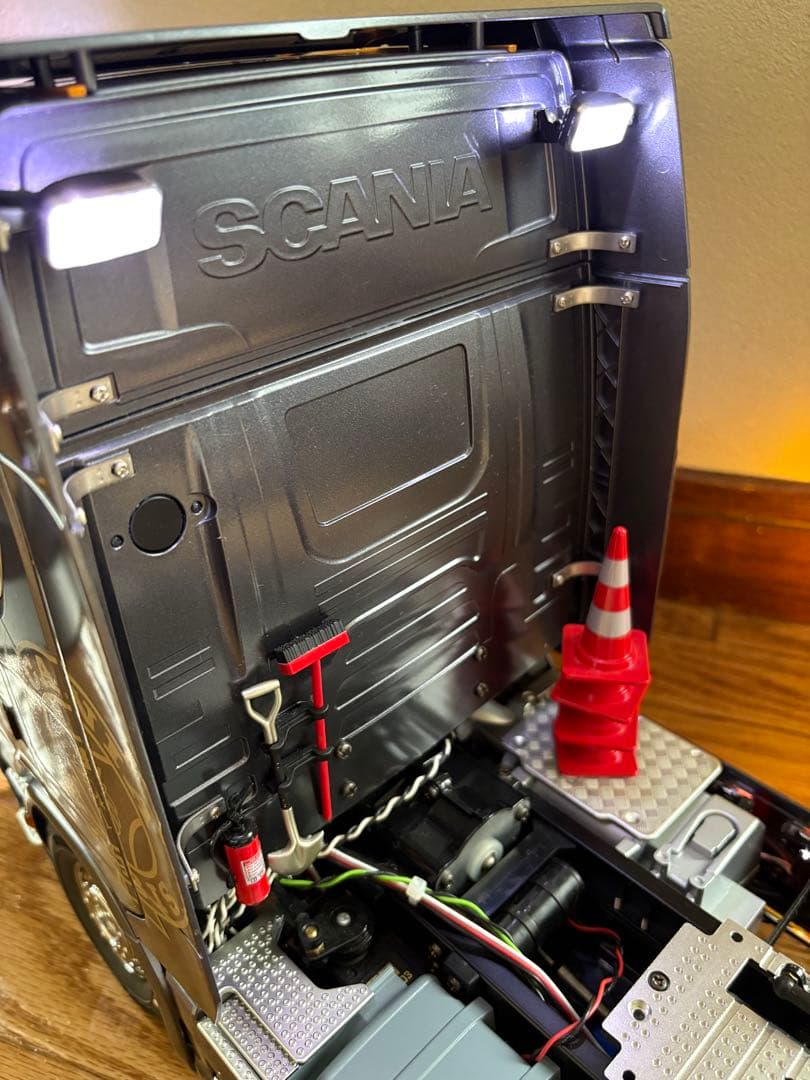 タミヤ　ラジコン　1/14RC スカニア 770 S 6x4 フルオペセット