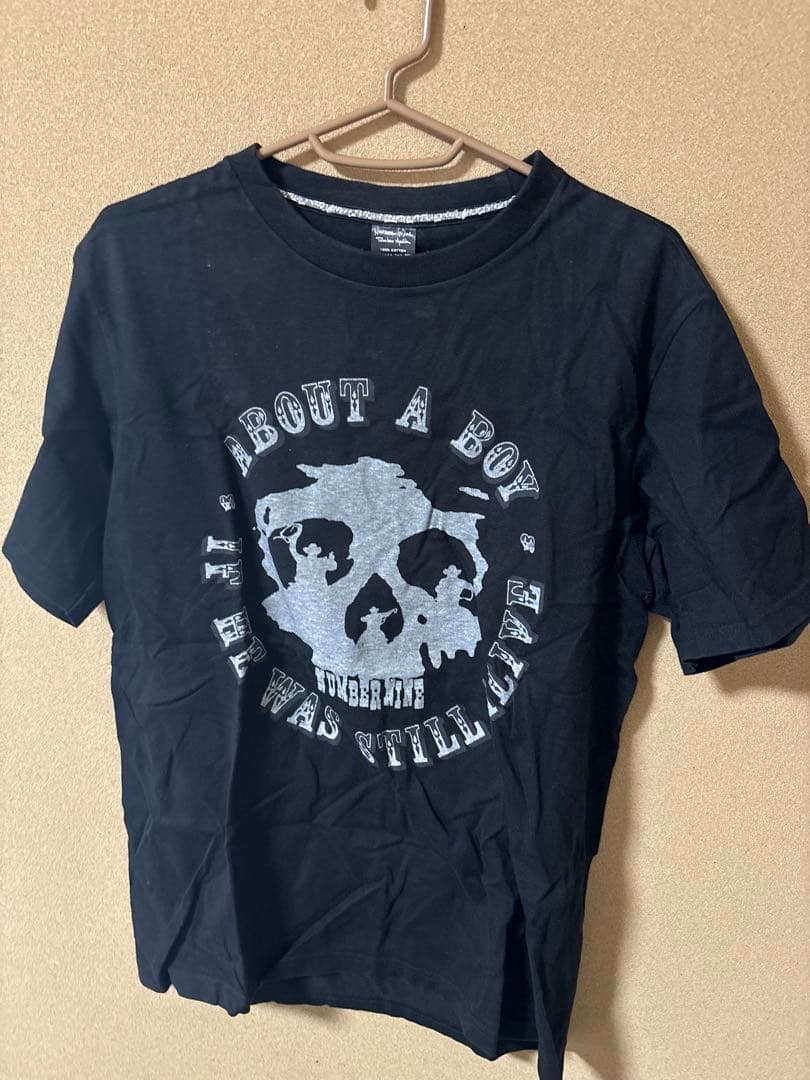 07ss NUMBER (N)INE スカル半袖Tシャツ 黒 サイズ2