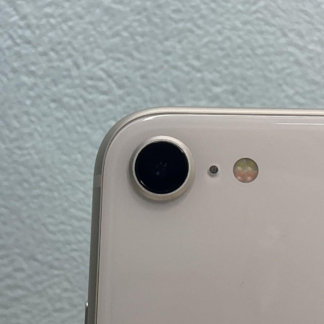 【美品】iPhoneSE3 128GB 新品大容量バッテリー100%SIMフリー