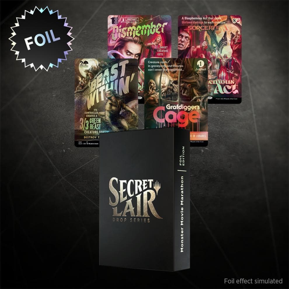MTG SL Movie Marathon Foil Box 未開付