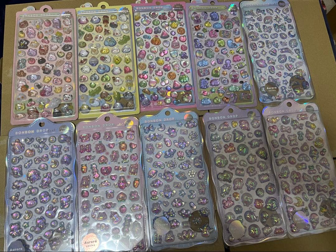 ボンボンドロップシール　廃盤10種セット