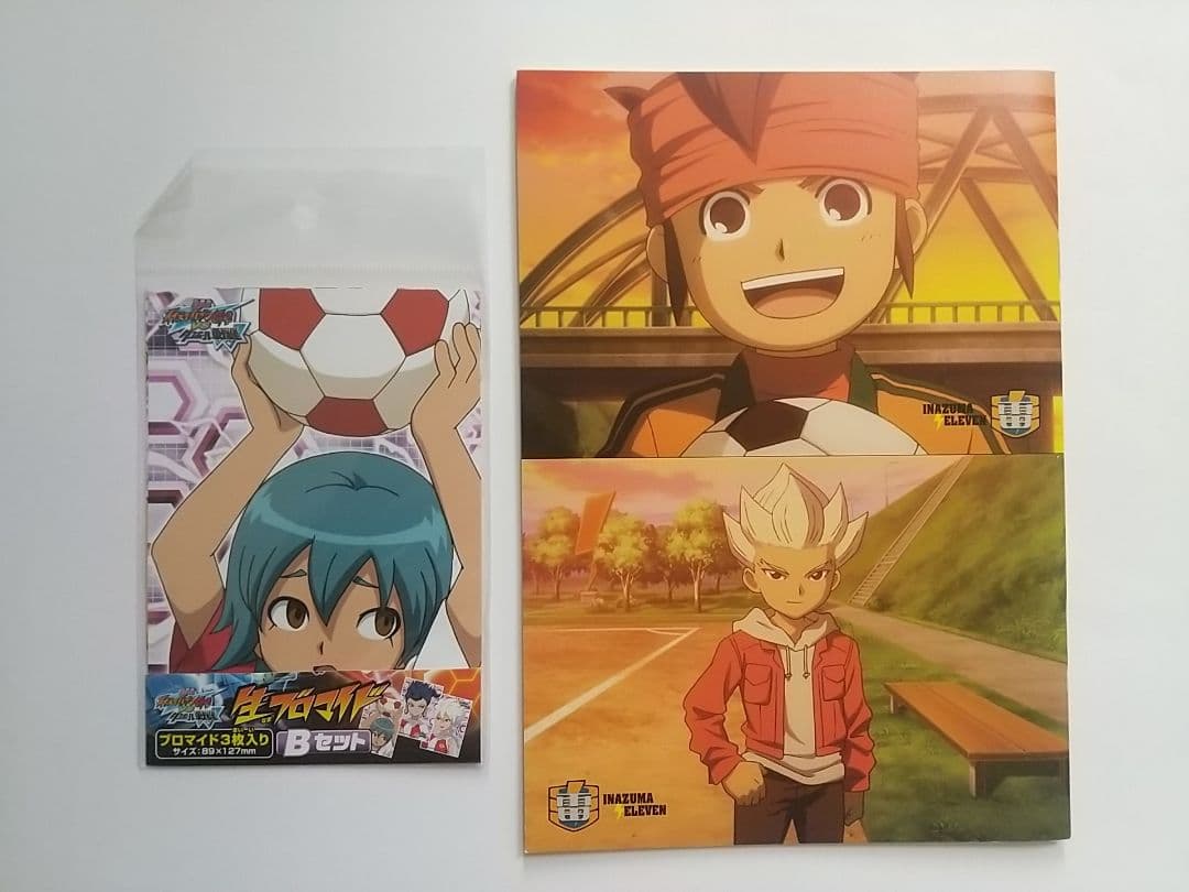 イナズマイレブン イナイレ ポストカード 生ブロマイド