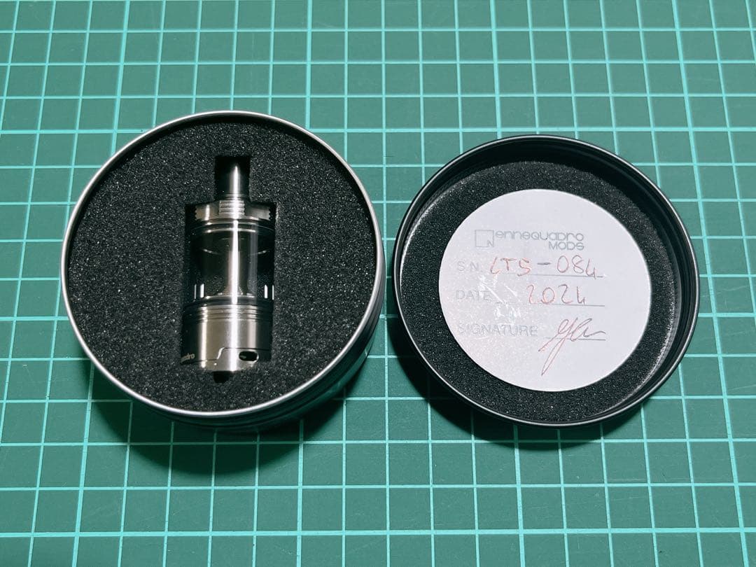 MOKA RTA LITE +6mLクリアタンク Ennequadro mods