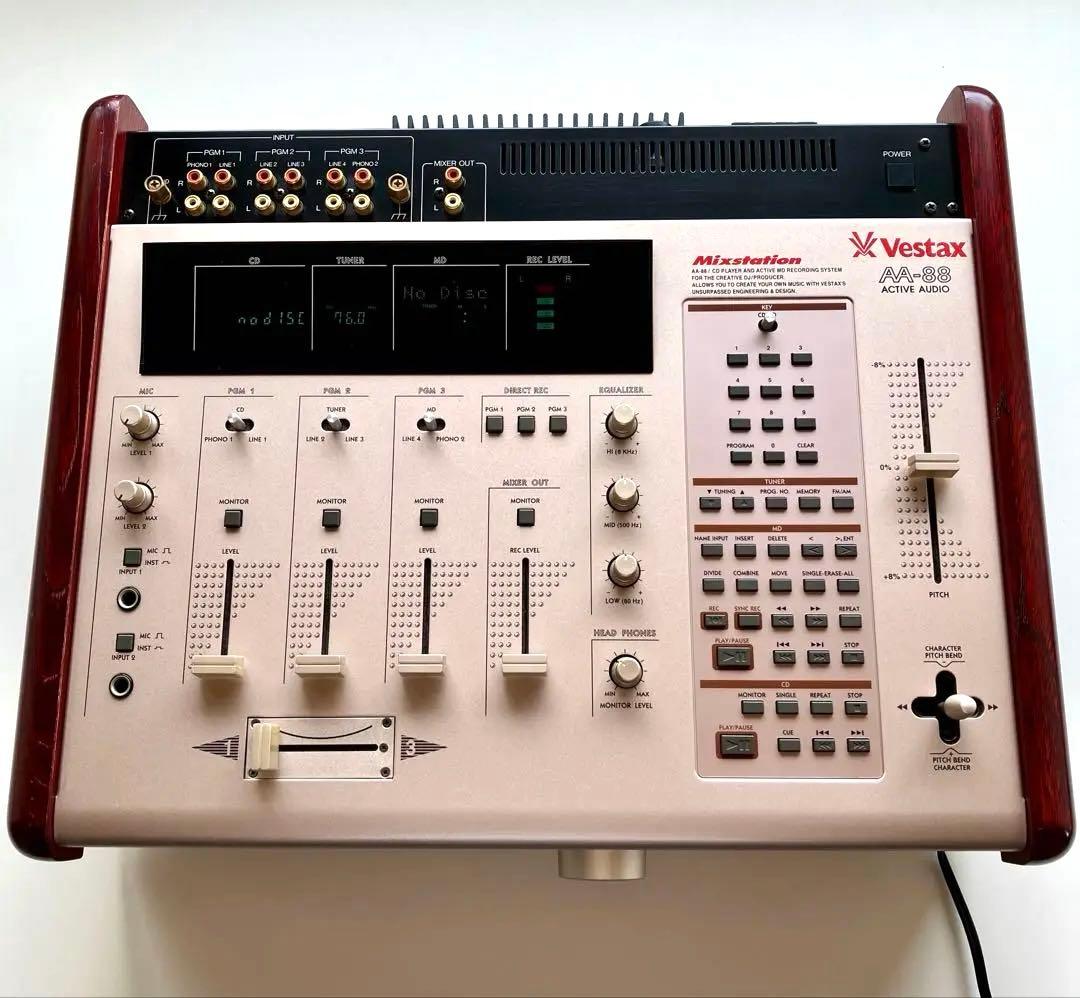 【カフェアプレミディ】VESTAX AA-88☆MIXSTATION☆希少極上品
