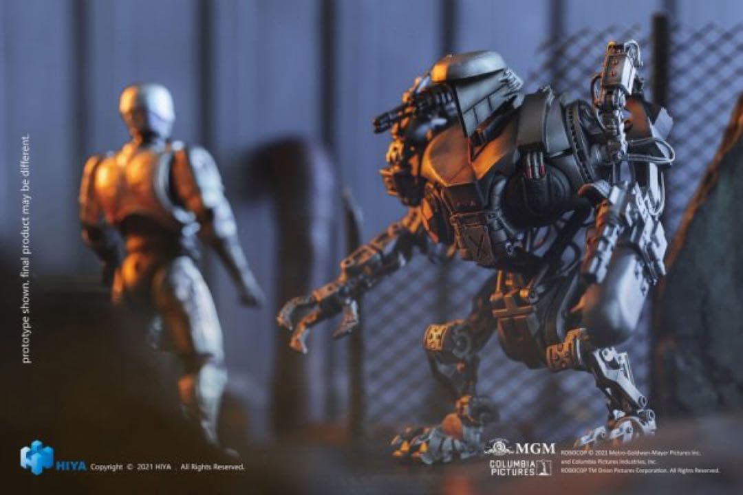 新品未開封『ロボコップ2』ケイン＆ロボコップ 2体セット ハイヤトイズ 1/18