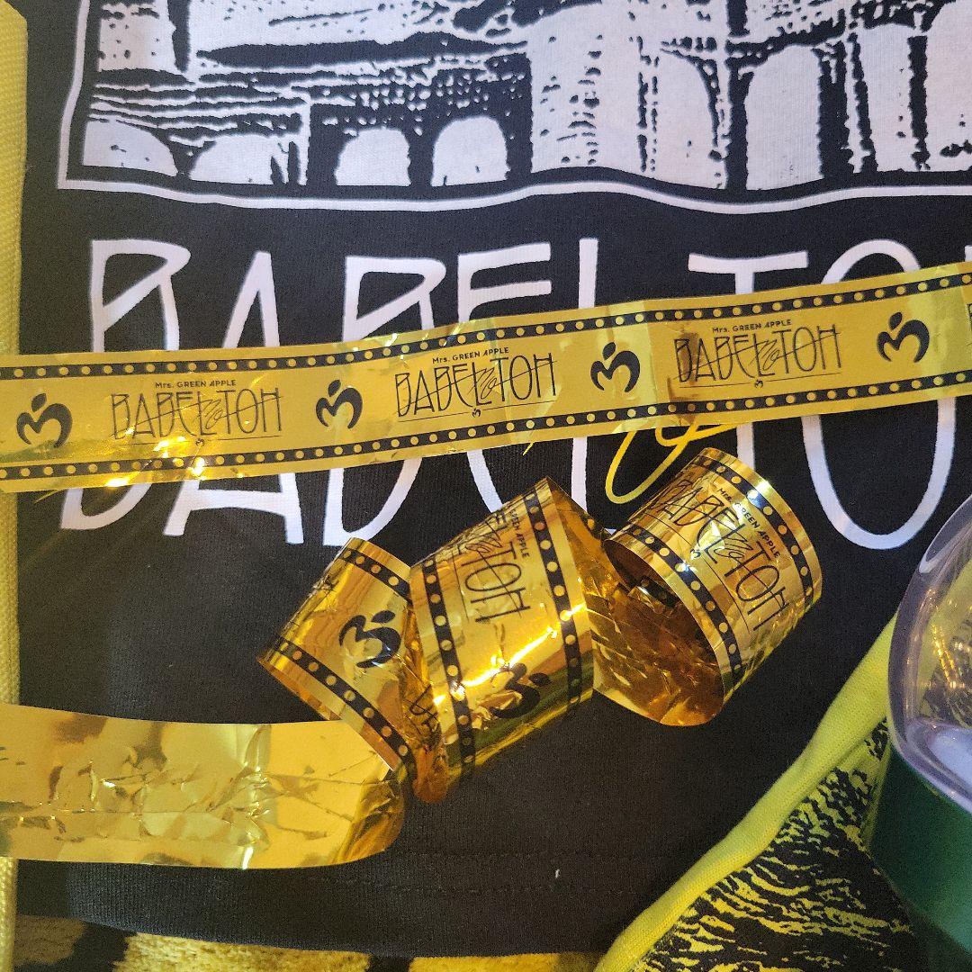 Mrs. GREEN APPLE バベルの塔セット ライトスティックバッグバッジ