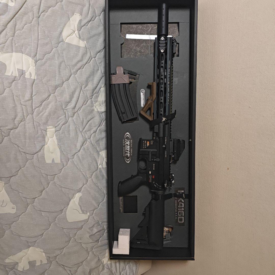 東京マルイ　次世代電動ガン HK416D　DTM電子トリガー搭載