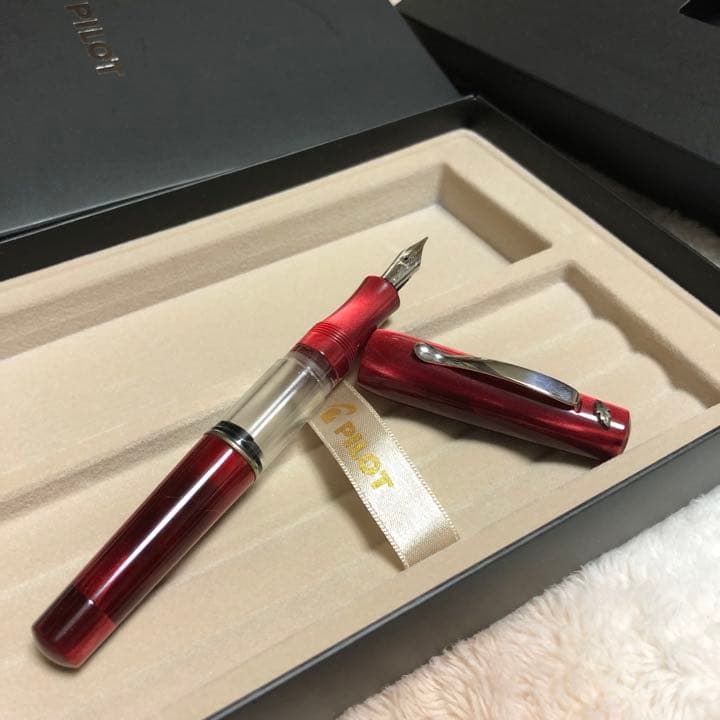 ☆スティピュラ ヴェド ルビーノ 万年筆 旧型 吸入式 ニブF ヴィンテージ☆