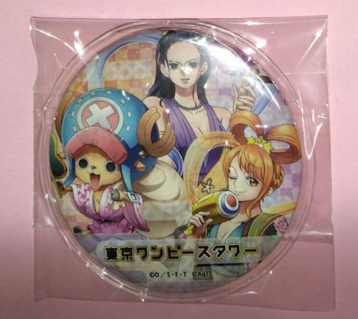 ワンピース ワンピースタワー 福袋 缶バッジ ナミ チョッパー ロビン
