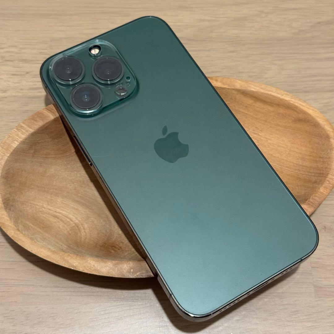 iPhone13 Pro 256GB アルパイングリーン　バッテリー100%