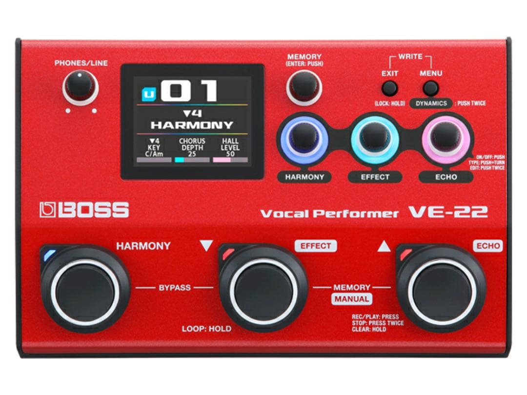 ギター VE-22 BOSS Vocal Performer