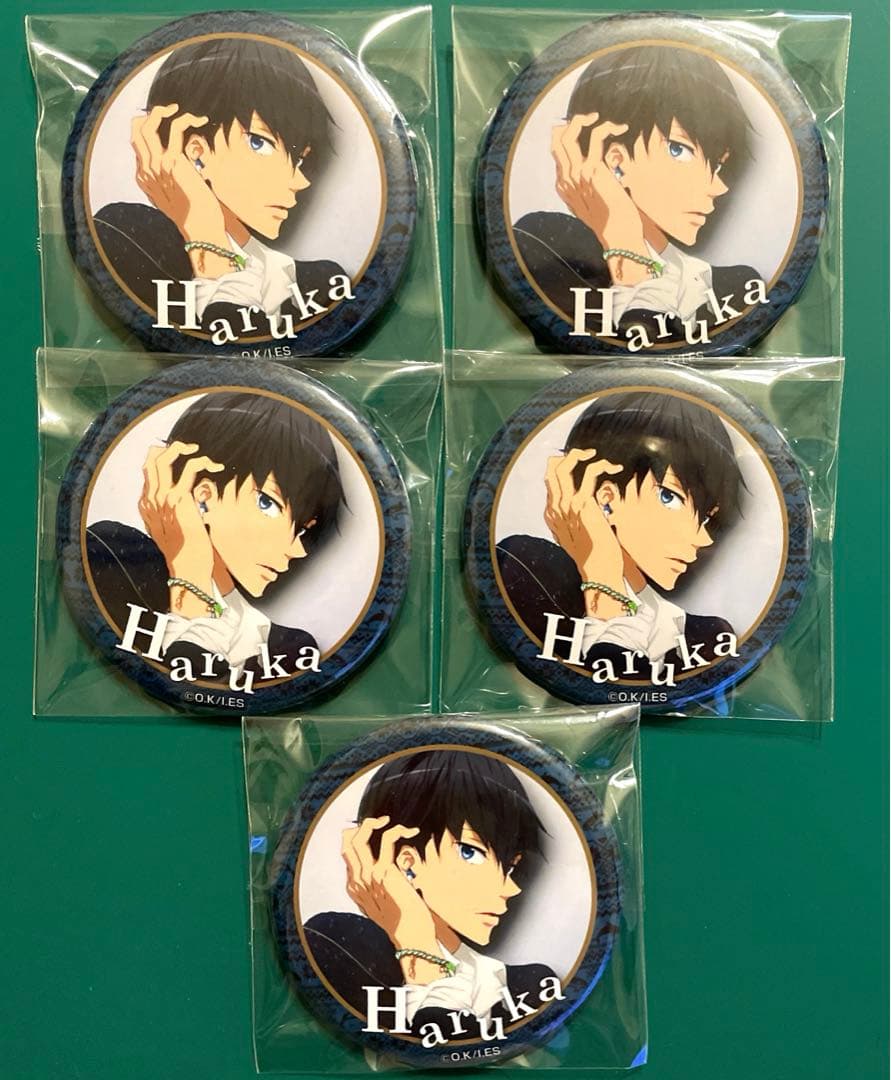 コメント必須 Free! ムック 缶バッジ 七瀬遙