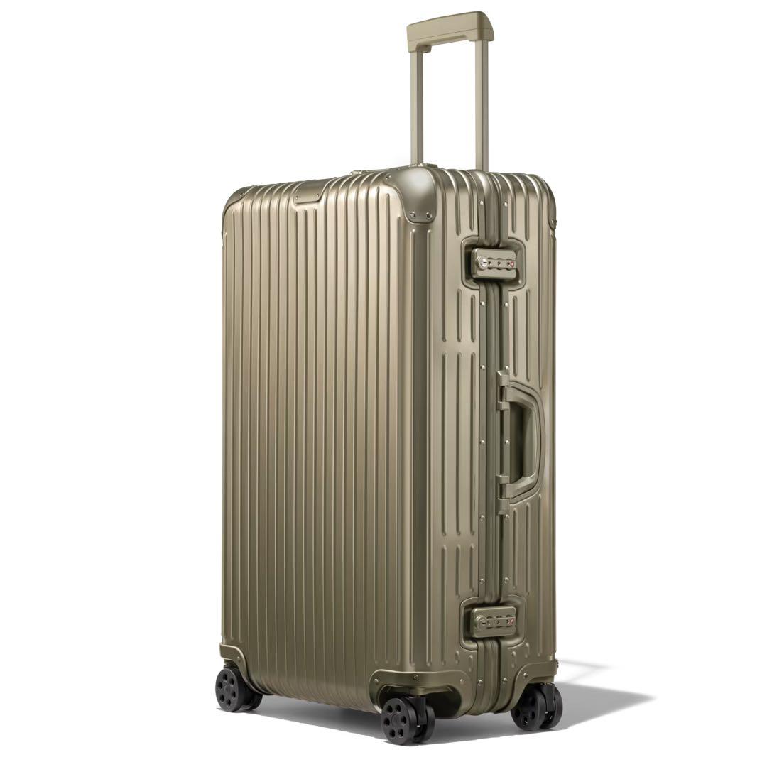 正規品　RIMOWA リモワ　オリジナル チェックインL チタニウムスーツケース