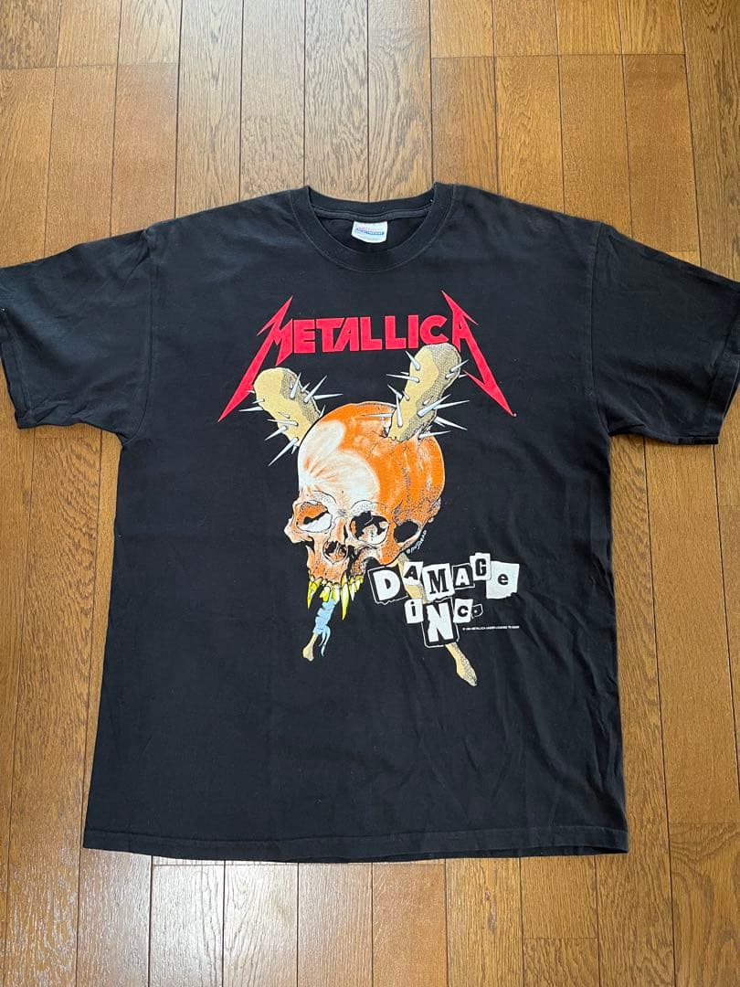 LLICA Tシャツ Damage Inc メタリカ Pushead