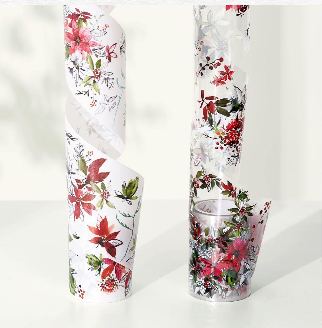⭐️SALE⭐️ WT《叶底藏花》海外マスキングテープ マステ