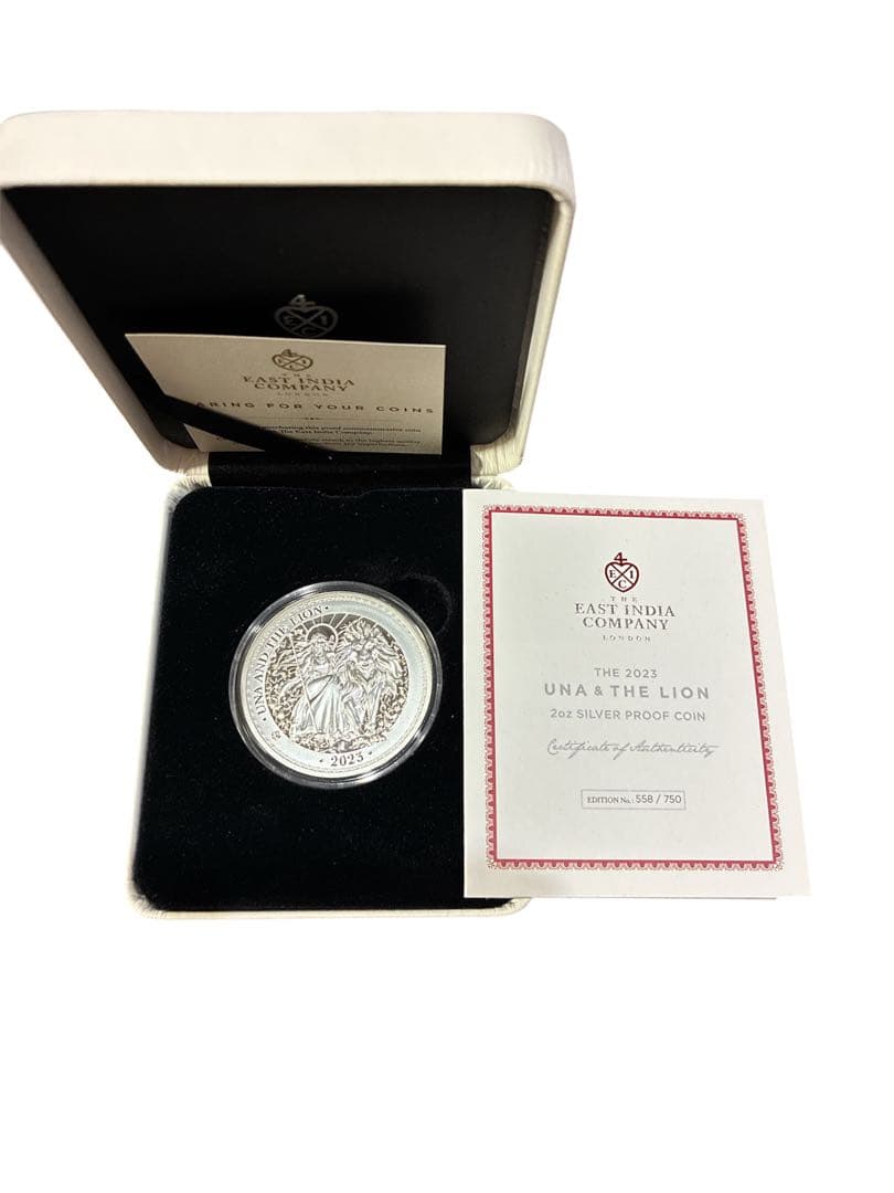 2023 ウナとライオン2oz シルバー