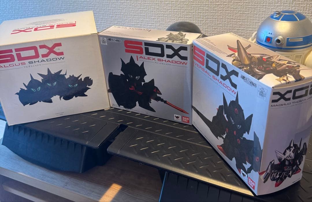 SDX バーサル、アレックス、アルガスシャドウ 　セット