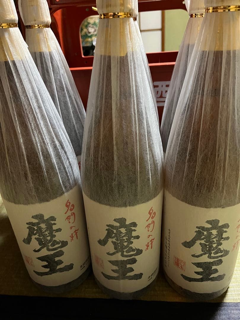 魔王1800ミリが6本です