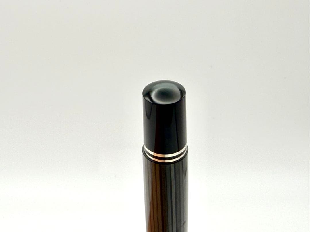 【美品】ペリカンスーべレーンM805ブラックストライプシュトレーゼ