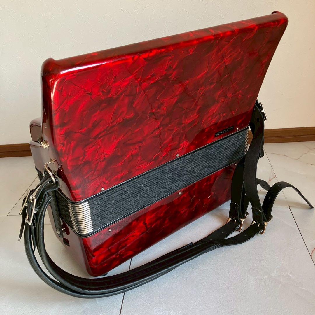 （美品） YAMAHA YA-32A アコーディオン 32ベース 32鍵盤
