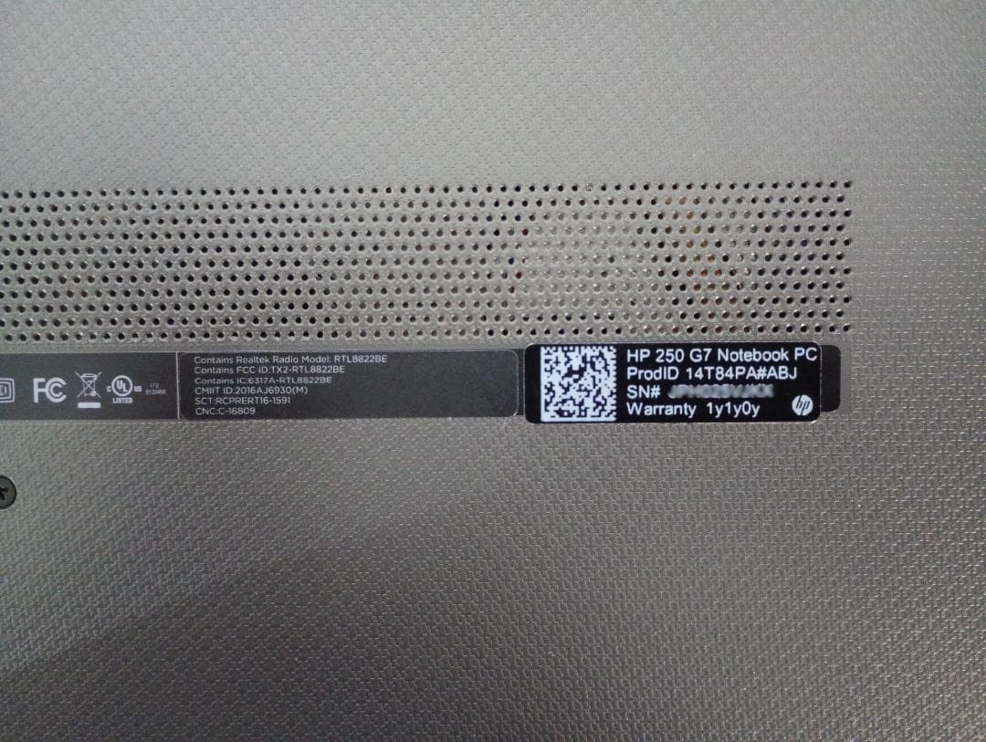 ◎動作確認済　第8世代 Core-i3／hp／Windows11 pro