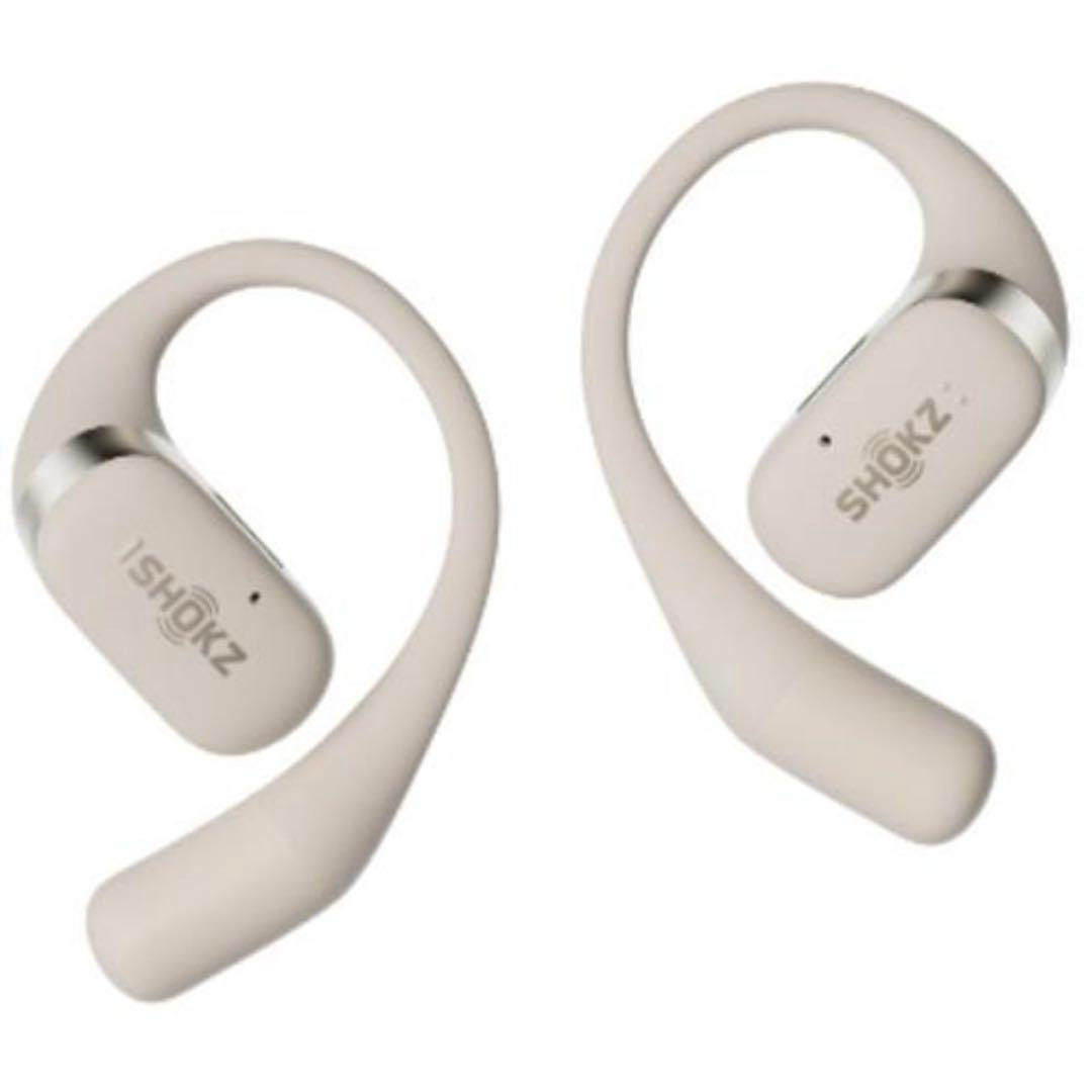 新品未開封 ショックス ワイヤレス イヤホン OpenFit ベージュ 即日発送