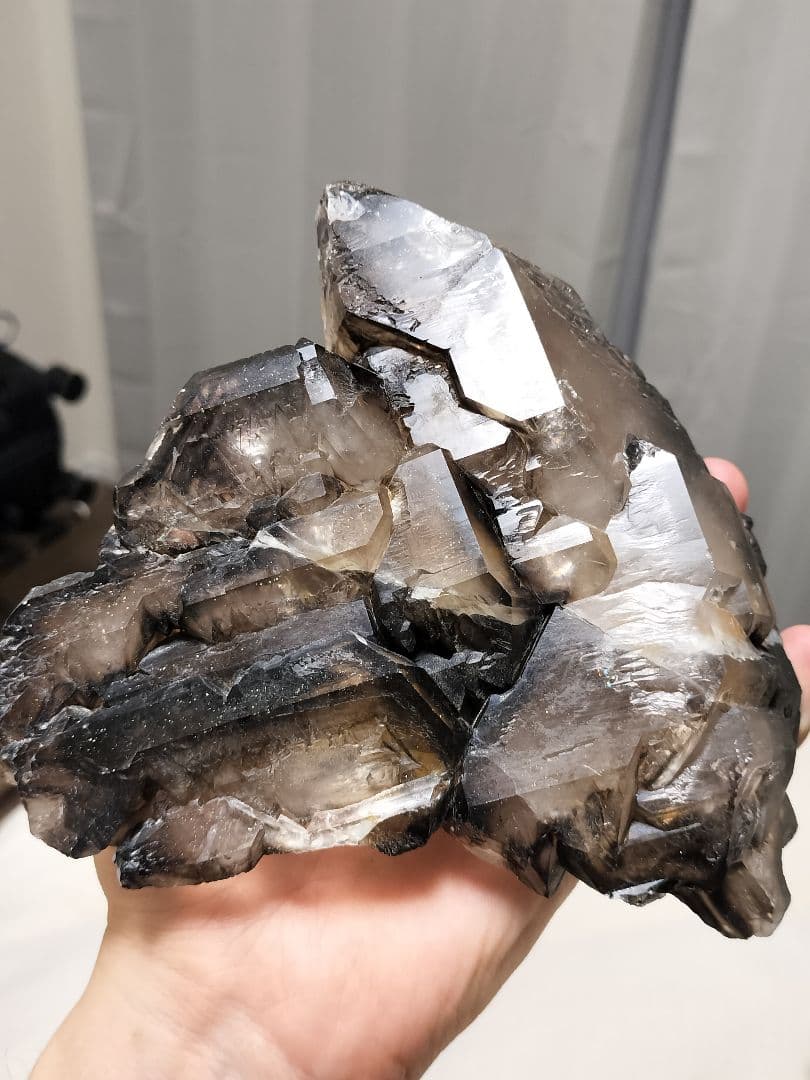 【超特価】スモーキーエレスチャル　金色のきらめき