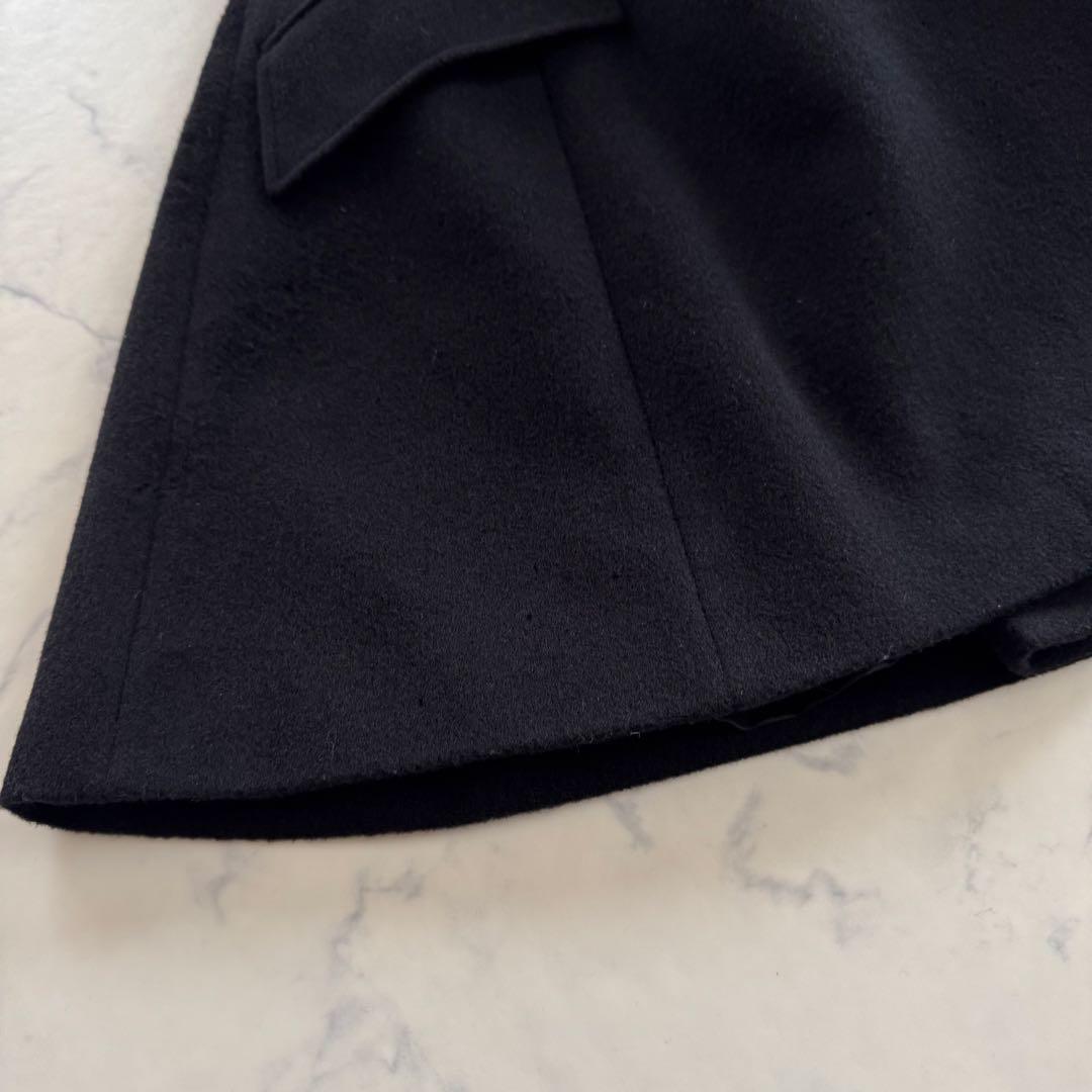 ポロラルフローレン カシミヤ混 ロングコート ナポレオンコート 2way ダブル