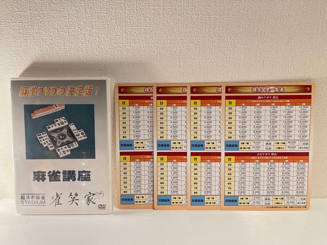麻雀の牌セット(付属品あり)