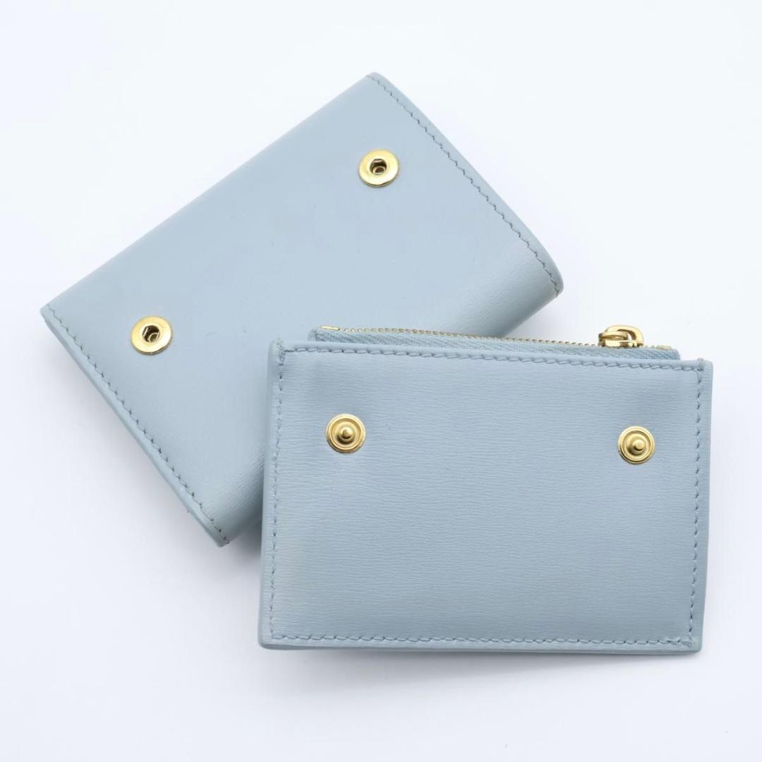 【超極美品】CELINE スモールフラップウォレット　トリオンフ　三つ折り財布