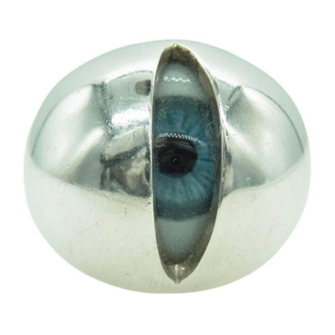 UNDERCOVER アンダーカバー 義眼アイリング シルバー系 17号