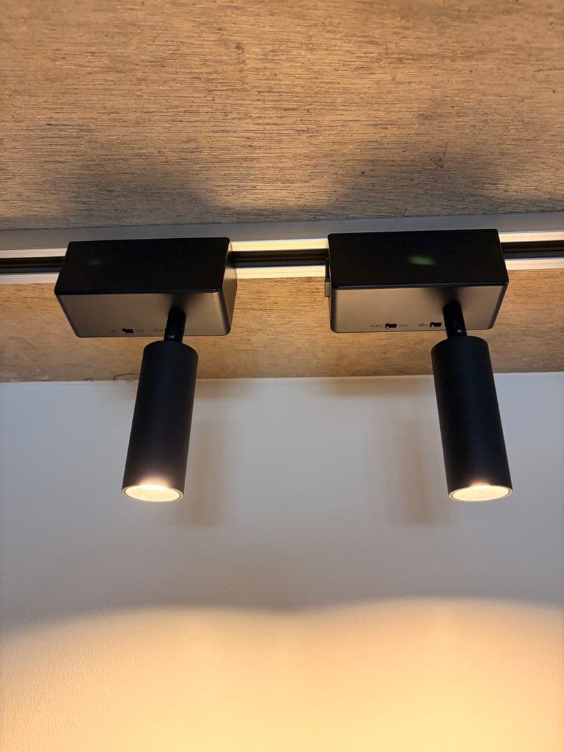 ART WORK STUDIO スポットライト ブラック　2個セット