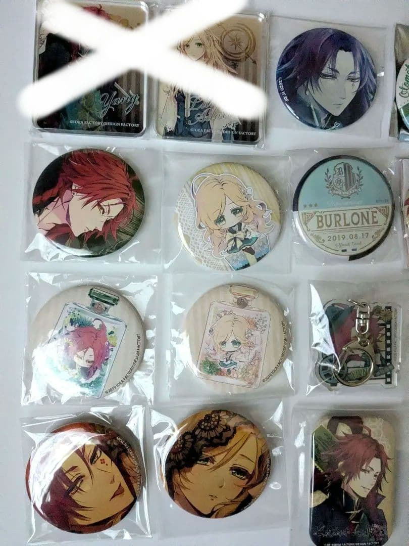 楊　缶バッジ　アクキー　ピオフィオーレの晩鐘　リリアーナ　リリィ